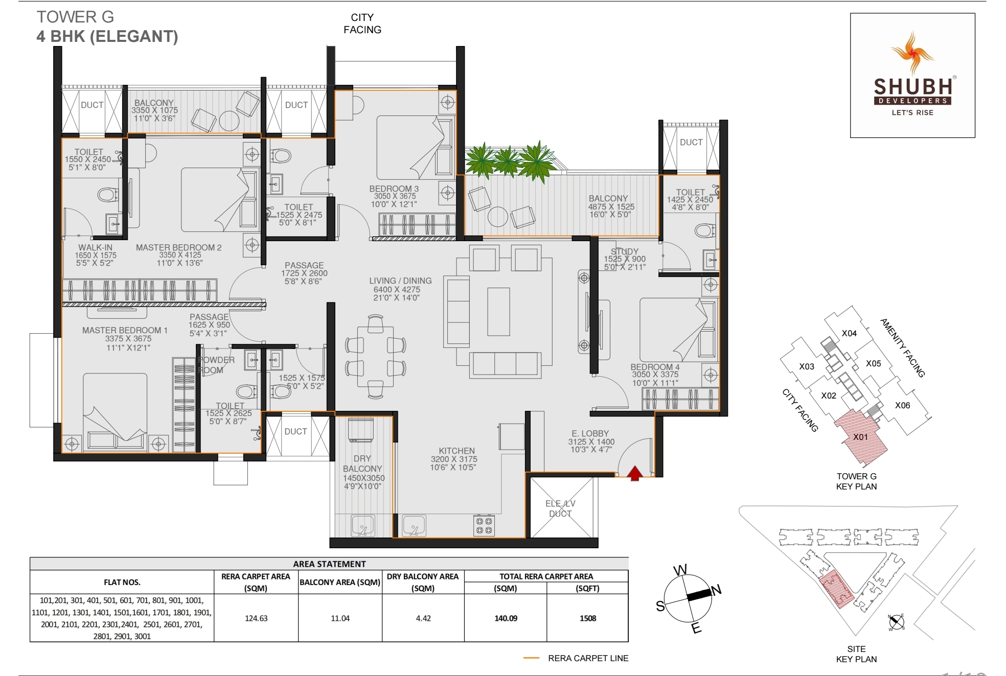 Commercial shop floor plan Flow PCMC Central